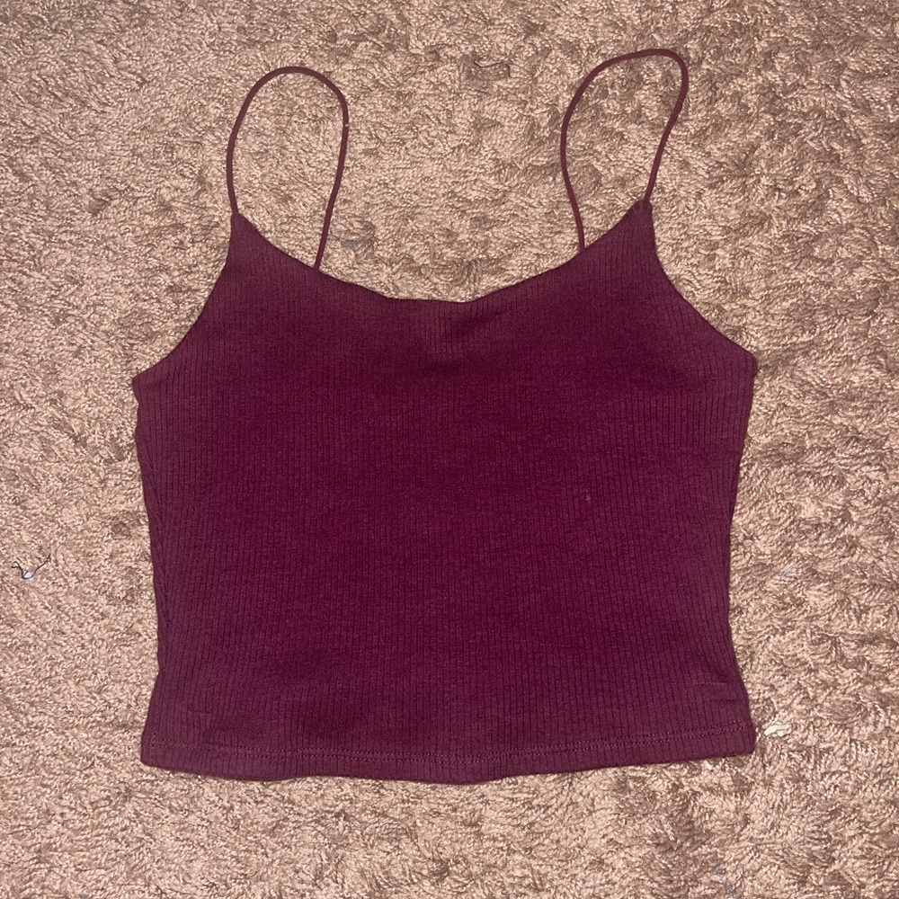 Garage Purple Crop Top